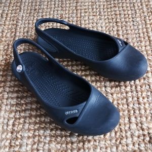 CROCS Slip On Flats Size 6